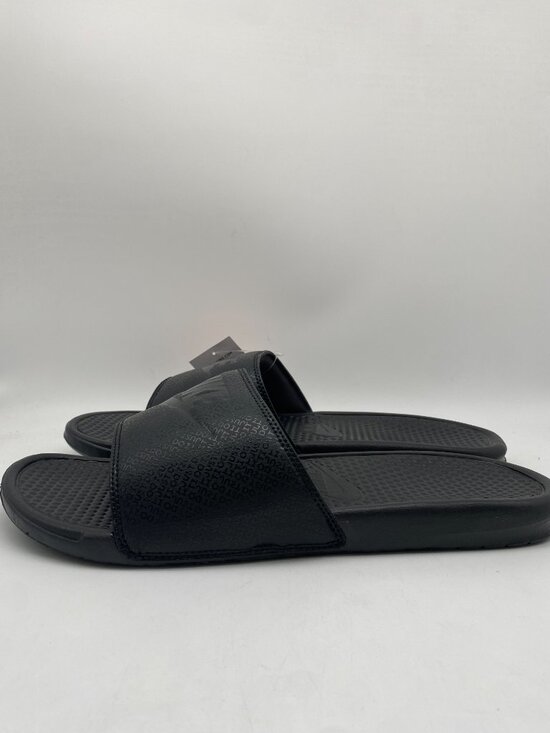 NIKE BENASSI JDI BLACK # 343880 001 US MEN SIZE 16 main image 5
